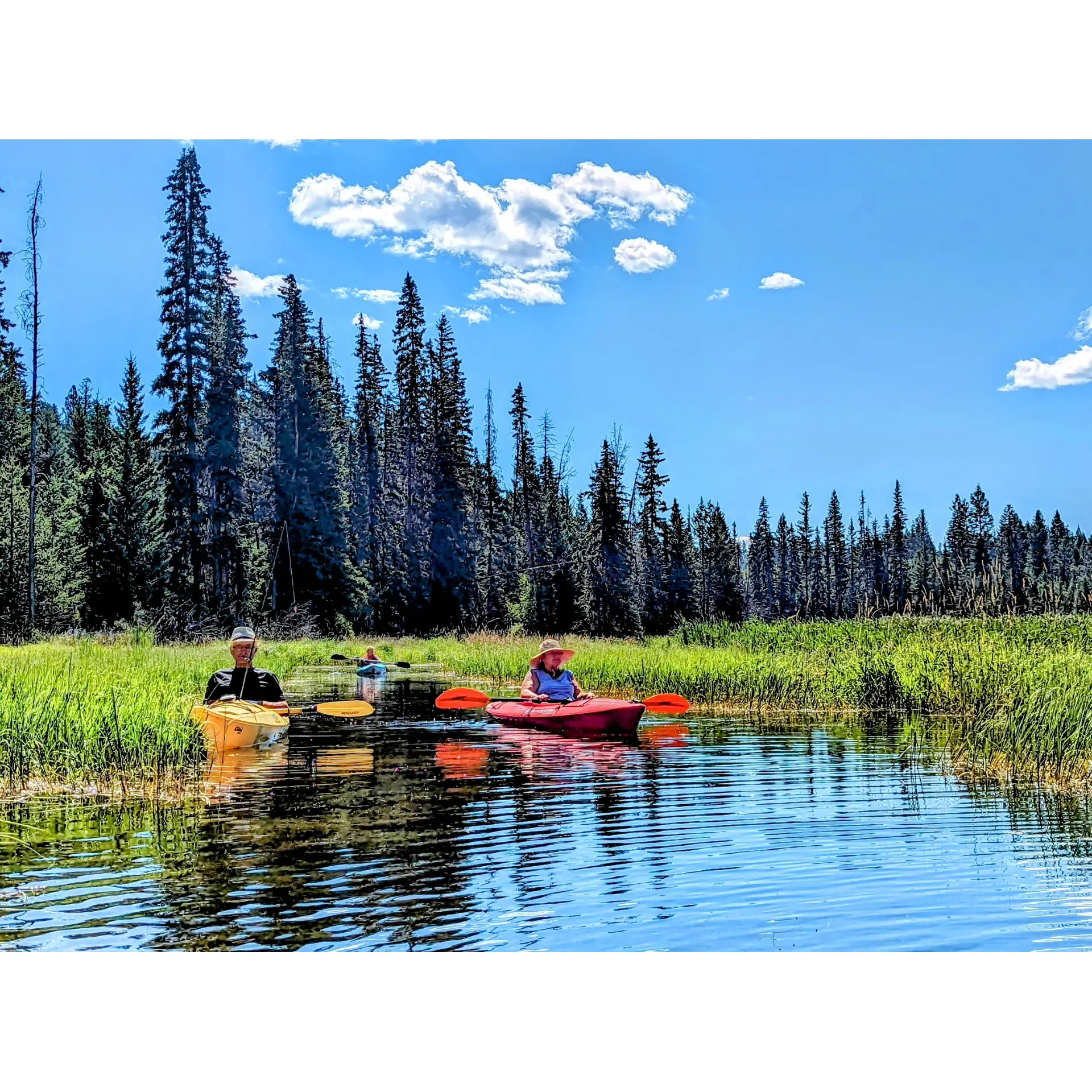 Horseshoe Lake is a popular recreational spot located in Thompson-Nicola, British Columbia, Canada. The lake is known for its horseshoe-shaped design, which gives it its name. It is surrounded by picturesque mountains and forests, providing a beautiful backdrop for outdoor activities.

Visitors to Horseshoe Lake can enjoy a variety of activities, such as swimming, paddleboarding, kayaking, and fishing. The clear waters of the lake are ideal for swimming, and the surrounding trails offer opportunities for hiking and picnicking.

The lake is easily accessible from Highway 5, making it a convenient destination for both locals and tourists. With its peaceful setting and range of recreational opportunities, Horseshoe Lake is a great place to relax and enjoy the natural beauty of British Columbia. Description by ChatGPT.