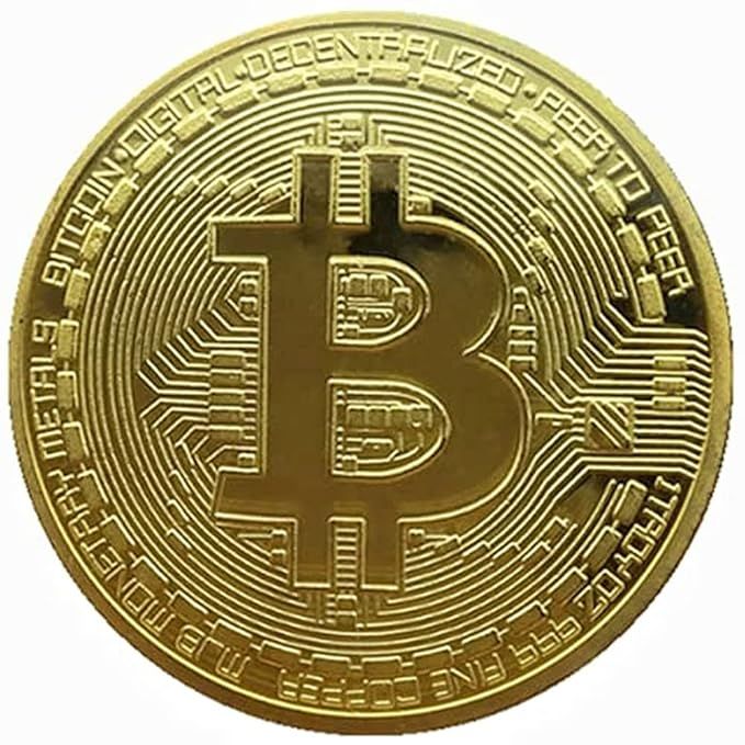 The Bitcoin Commemorative Coin is a gold-plated physical representation of the digital currency, Bitcoin. It is a collectible item, typically crafted with precision and high-quality materials to mimic the design of the virtual currency.