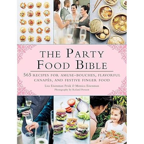 Elevate every occasion with The Party Food Bible, the ultimate guide to crafting tantalizing appetizers and crowd-pleasing finger foods. Packed with 565 delectable recipes, this culinary masterpiece is penned by the renowned gastronomic trio Lisa Eisenman-Frisk, Monica Eisenman, and Roland Persson.