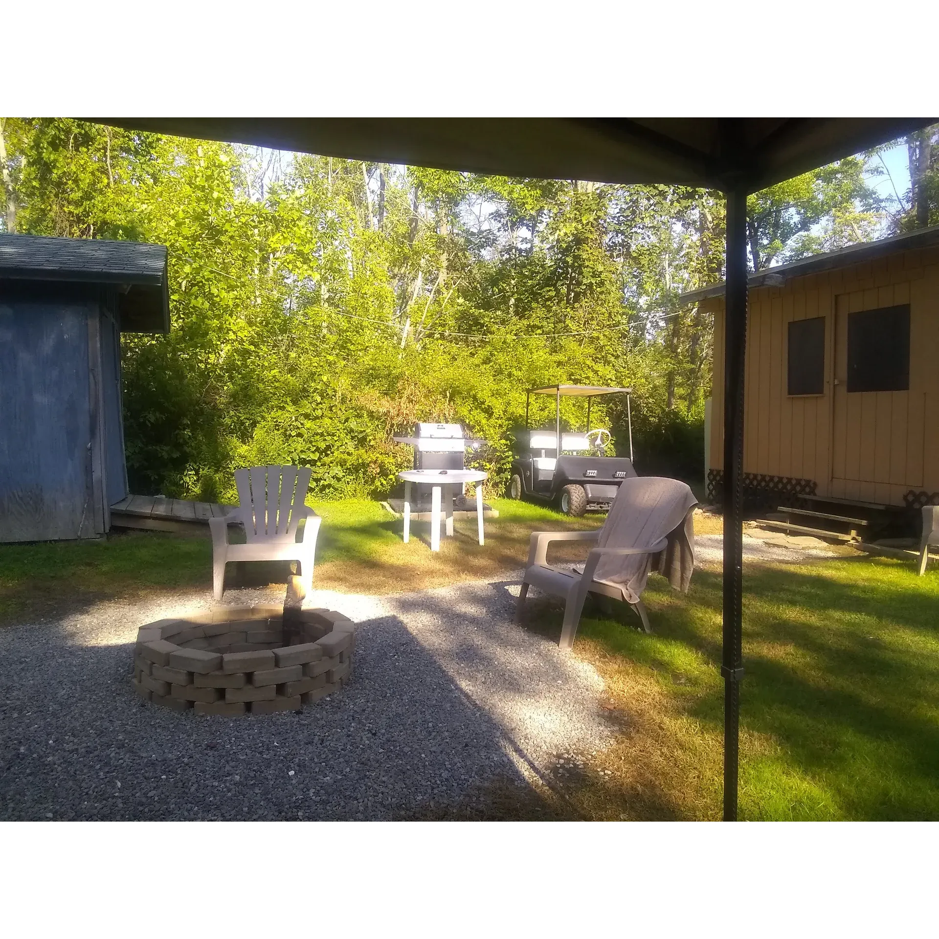 Blue Water Beach Campground is truly a treasured retreat for visitors seeking the tranquil beauty of Lake Erie's shore. Guests are warmly welcomed upon arrival by staff like the delightful Danielle, who ensures a seamless start to an enjoyable stay. This campground is perfectly equipped to host a variety of visitors, with facilities that can comfortably accommodate everything from a Mercedes Sprinter to tents and RVs, all with the benefit of breathtaking lakeside vistas.

The grounds are meticulous, with an emphasis on cleanliness and providing a serene environment where friendly faces like Brian, the owner, are a testament to the genuine care put into every camper's experience. Regulars such as Pauline and Duane, who have cherished the site for over two decades, contribute to the close-knit community spirit, always ready to lend a hand to newcomers.

Space is abundant, giving everyone the sense of a private, shady, and secluded haven. Guests are only a leisurely stroll away from the shimmering waters of Lake Erie, where they can indulge in the simplicity of the lake life or be captivated by the stunning sunsets that paint the sky each evening. This idyllic setting makes it an easy task to fall in love with the area, creating memories that beckon a return visit.

Family-friendly in every aspect, Blue Water Beach Campground offers a variety of activities with a schedule posted in the well-maintained bathhouse. The exceptional service from campground owners Brian and Danielle extends beyond the expected, ensuring a delightful stay where even the smallest details are tended to with utmost attention.

For those looking for an escape from life's hustle, the campground's bluff-side privacy provides a scenic solace that feels worlds away. Guests leave with heartfelt thanks, counting the days until they can return to this outstanding weekend getaway where campers are not just accommodated but thoroughly pampered. With its magnificent lake views, spacious sites, and unforgettably picturesque sunsets, Blue Water Beach Campground stands out as a premier choice for anyone longing to immerse themselves in the peaceful embrace of nature. Description by ChatGPT.