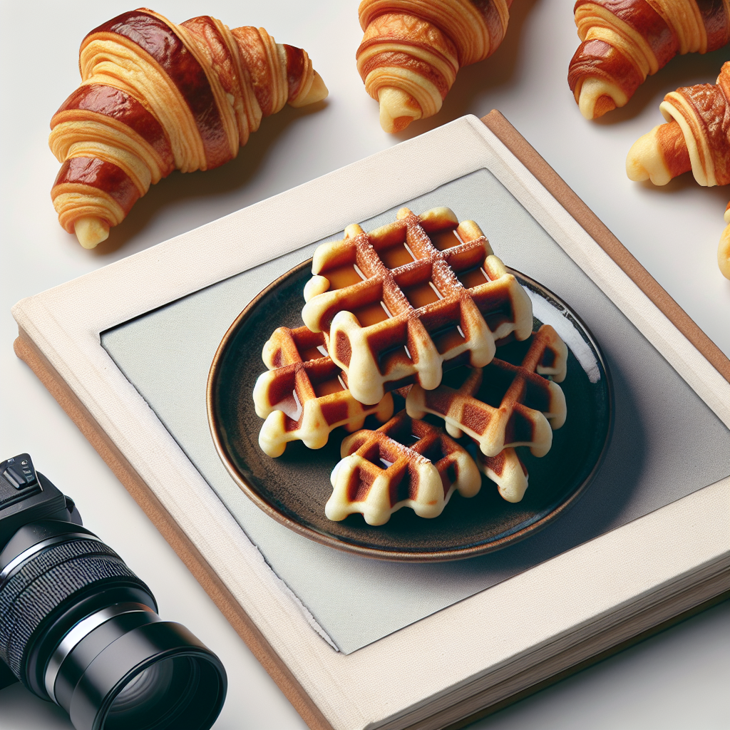 TikTok Croiffles are a trendy and delightful twist on classic breakfast and brunch, combining flaky croissants with the crisp gridded texture of waffles. The croissants are pressed in a preheated waffle iron until crispy and golden brown on the outside while remaining buttery and soft inside.