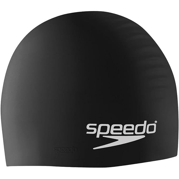 Speedo Swim Cap Silicone is a high-quality swim cap made from durable silicone material. It is designed to provide a comfortable and secure fit for swimmers of all levels. The silicone construction of the cap ensures that it is stretchy and flexible, making it easy to put on and take off without pulling on the hair.