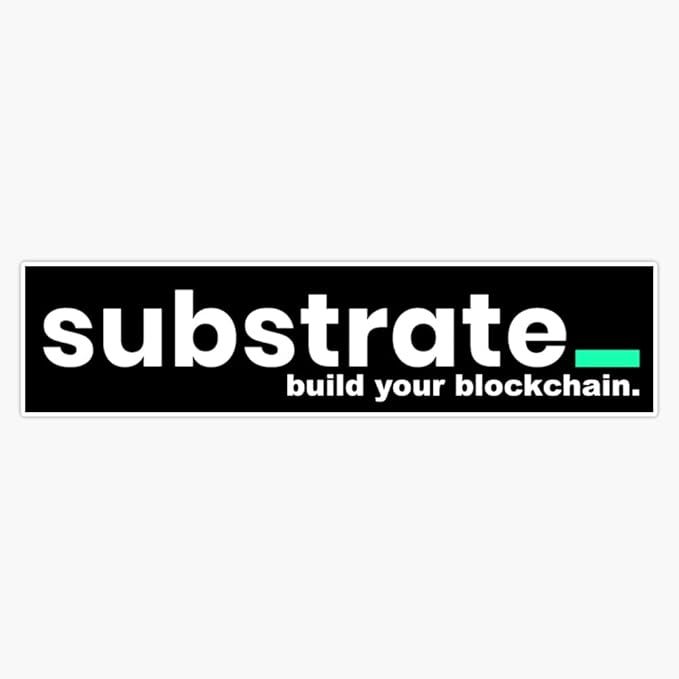 The Substrate Blockchain Transparent Sticker is a vinyl bumper sticker decal that measures 5 inches in size. Made from high quality, waterproof vinyl material, this sticker is durable and long-lasting, making it ideal for outdoor use on vehicles, laptops, water bottles, and more.