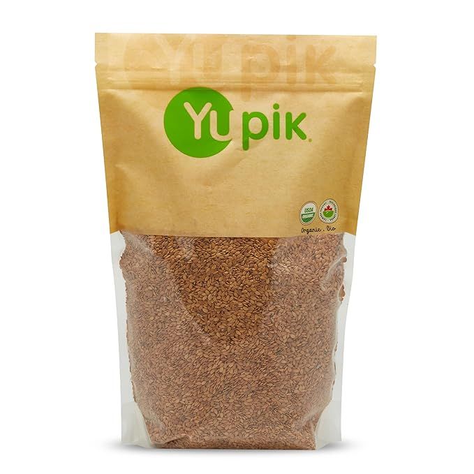 Yupik Organic Golden Flax Seeds are a healthy and nutritious option for those looking to incorporate more plant-based foods into their diet. These flax seeds are certified organic, meaning they are grown without the use of synthetic pesticides or fertilizers.