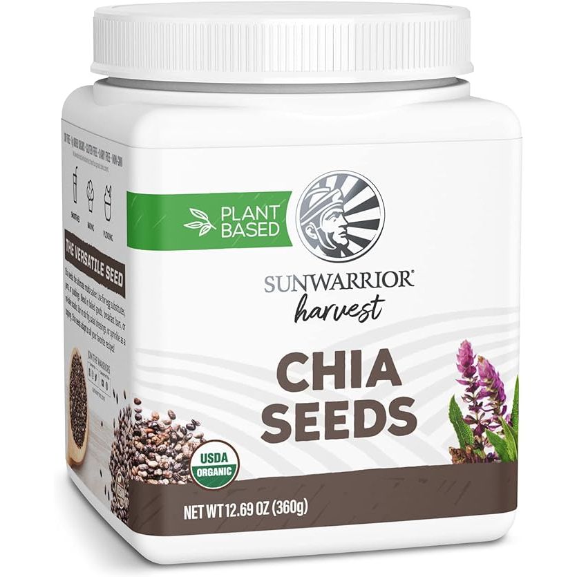 Sunwarrior's Ultimate Superfood Chia Seeds are the perfect addition to your pantry for a boost of nutrition in all your favorite recipes.