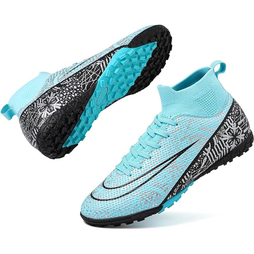 Soccer cleats, also known as football boots, are specially designed footwear worn by players to provide traction, support, and stability on the field. They are essential for maximizing performance and reducing the risk of injury during games and practices.