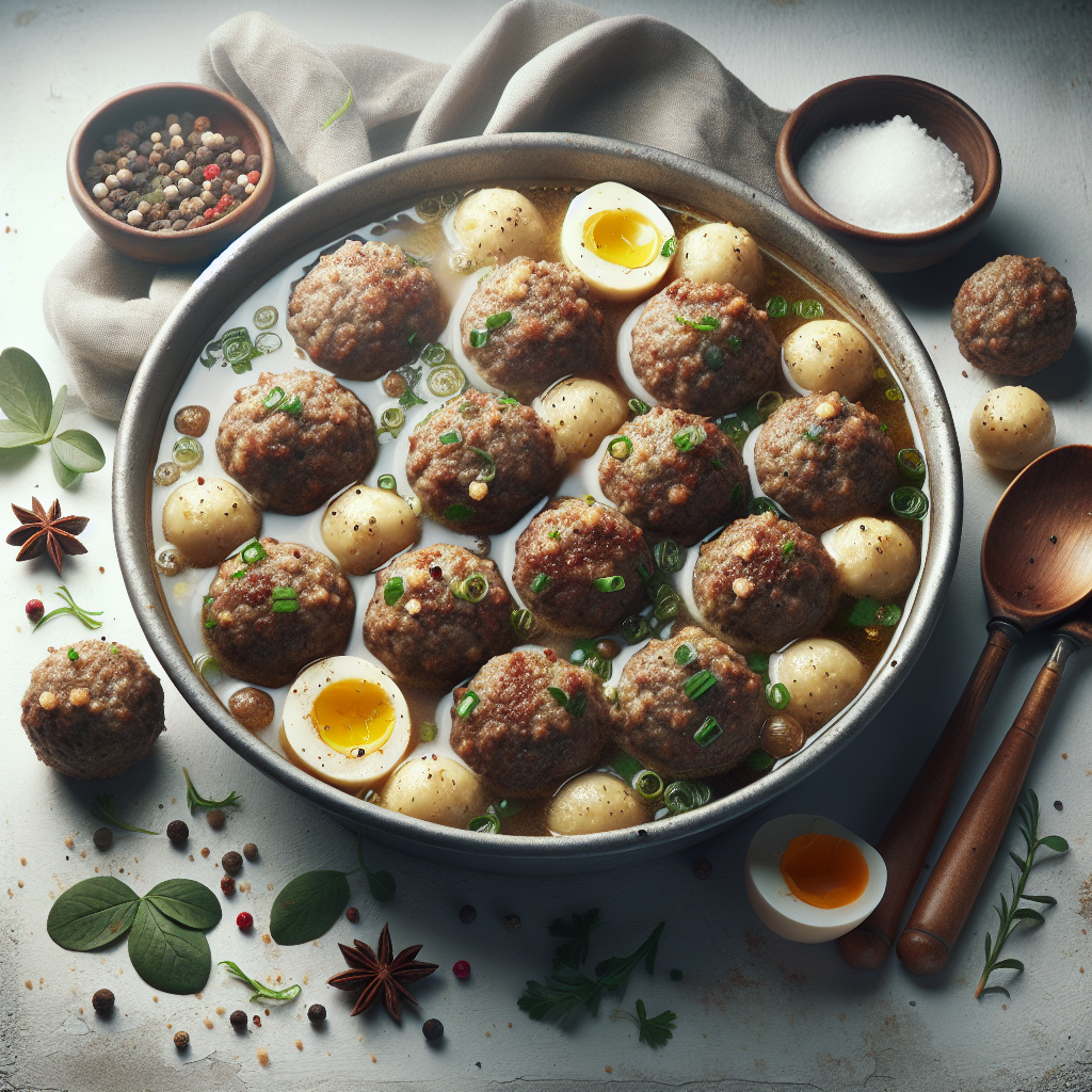 Leberknödel is a traditional German dish, particularly popular in Bavaria, consisting of hearty liver dumplings served in a rich and aromatic broth. These dumplings are made from a mixture of ground liver (typically beef or pork), bread crumbs, eggs, onions, and a blend of herbs such as parsley and marjoram.