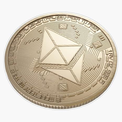 Ethereum Sticker is a water-resistant vinyl sticker designed with the Ethereum cryptocurrency logo. Measuring 5 inches, this sticker is perfect for applying to cars, laptops, notebooks, phones, and other items you want to personalize with the symbol of the world's second-largest cryptocurrency.