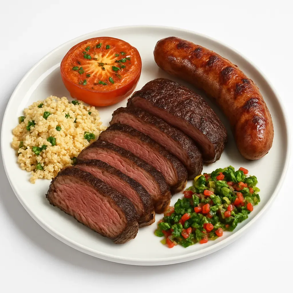 Experience the rich and robust flavors of Brazil with this traditional Gaúcho-style churrasco. A perfect barbecue feast for gatherings and celebrations, this recipe guides you through grilling various cuts of meat to ensure each bite is juicy and flavorful.