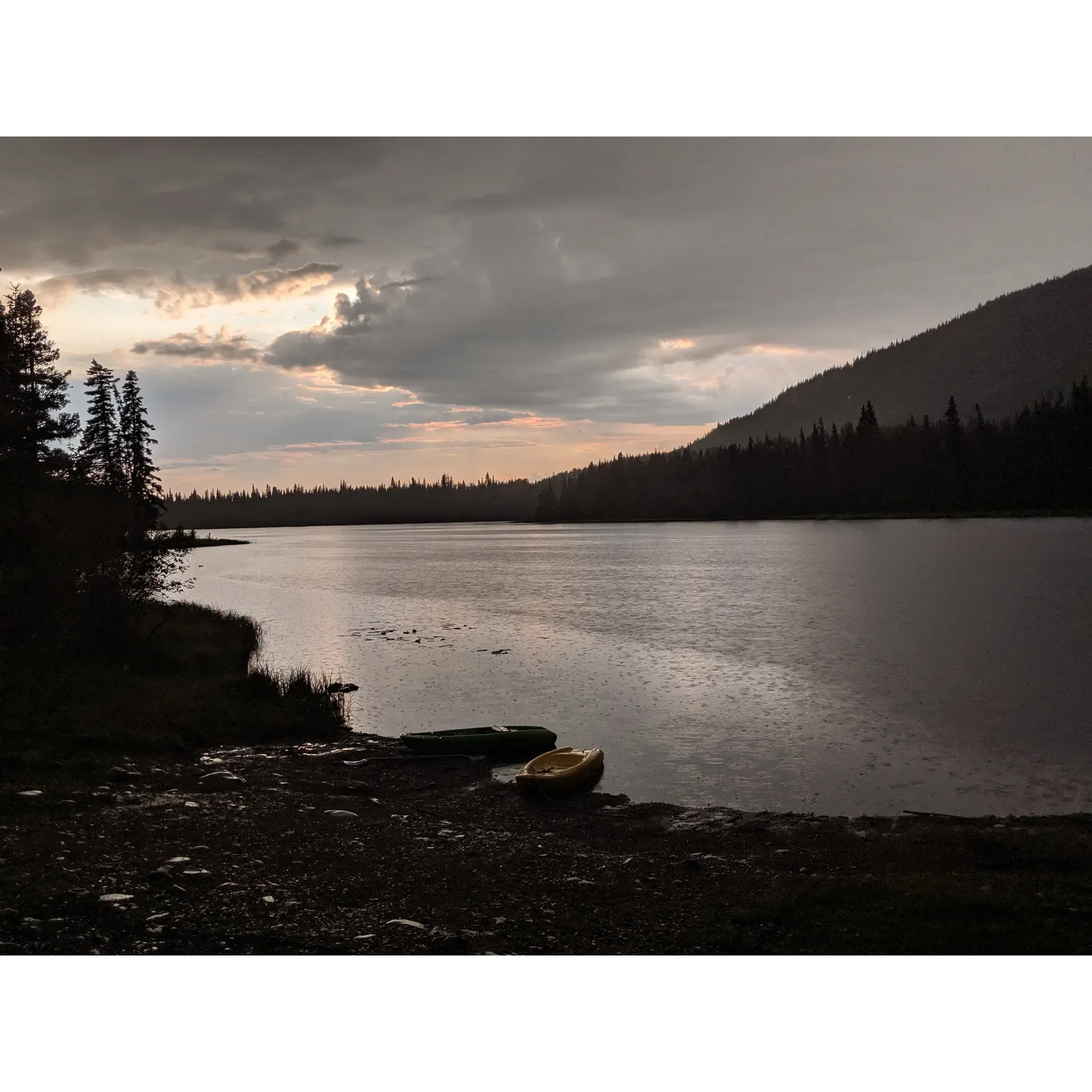 Helen Lake Recreation Site is a picturesque outdoor destination that offers an immersive nature experience with the convenience of proximity to town. The site boasts a beautiful lake that serves as a tranquil centerpiece for visitors looking to escape the hustle and bustle of everyday life. Visitors can access the lake via a well-maintained road, complete with cattle guards that hint at the charming rural backdrop surrounding the site.

Campers appreciate the thoughtfully positioned boat launch, which adds an element of adventure and leisure right from the heart of the camping area. The availability of an outhouse adds to the amenities, noted for its cleanliness and upkeep, ensuring a comfortable stay for all guests.

Each camping spot is outfitted with a fire ring for cozy evenings under the stars and a sturdy wooden picnic table, perfect for outdoor meals or simply enjoying the serene environment. The peaceful atmosphere is palpable throughout the site, with each campsite offering a beautiful view that relaxes the mind and soothes the soul.

Ideal for tent campers or those with smaller trailers, the sites are relatively level and foster a sense of community, though spacious enough to allow for personal space. For those who enjoy fishing or simply floating on the water, Helen Lake is a wonderful spot to launch your watercraft and take in the stunning vistas of trees and rolling hills that surround the area.

Animal lovers are in for a treat, as local cows may occasionally wander by to greet campers, adding a touch of whimsy to the experience. While the site is perfectly suited for smaller setups and more experienced drivers with larger rigs, it promises a secluded alcove where the beauty of nature can be appreciated up close.

Whether seeking a quiet solo retreat, a memorable fishing trip, or a comfortable site to return to after day-long exploration, Helen Lake Recreation Site stands out as a destination that offers both peacefulness and simple, unrefined joy to its visitors. Description by ChatGPT.