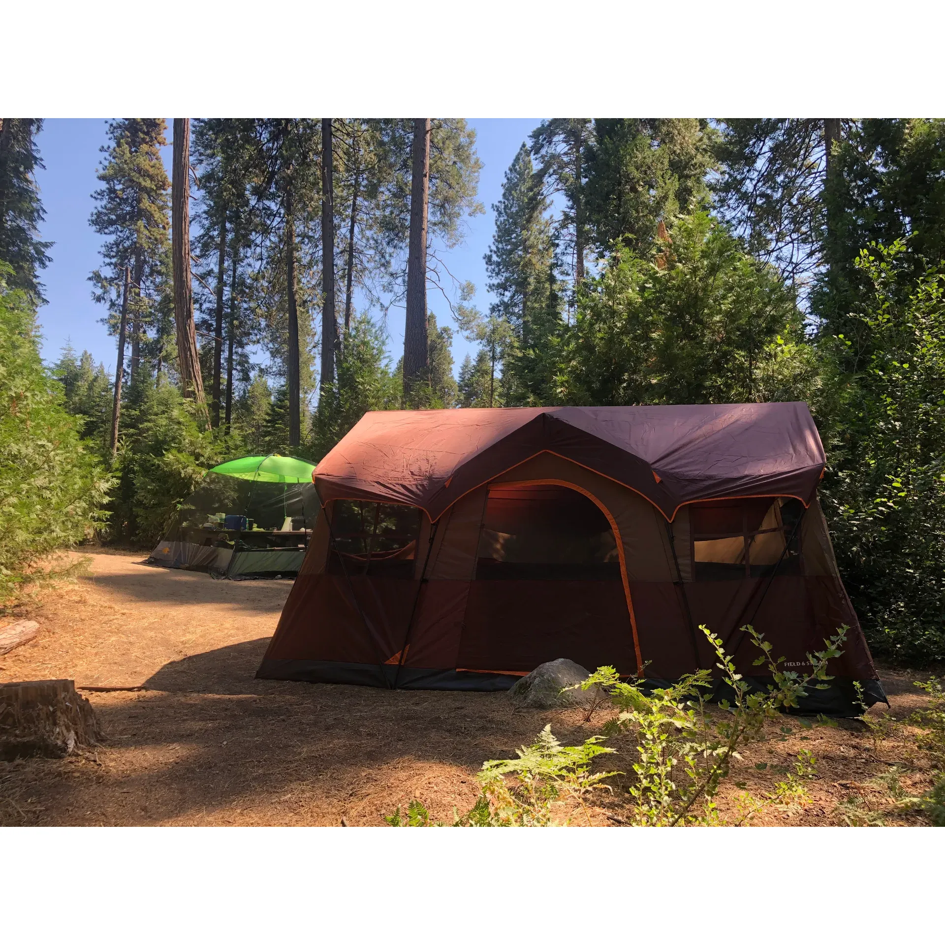 Eshom Campground offers an idyllic outdoor retreat that is a prime choice for campers seeking a serene and spacious setting surrounded by the beauty of nature. A highlight of this lovely campground is the attentive and humorous host, Steve, who is praised for his knowledge and helpfulness in ensuring guests have a delightful and comfortable stay. 

Campers can immerse themselves in tranquility, as the campground boasts a peaceful atmosphere perfect for a few nights under the stars. The grounds feature large camping sites to accommodate different group sizes, and the cleanliness of the facilities, including very well-maintained vault toilets, consistently receives positive remarks from guests. 

Enhancing the camping experience is the presence of a charming small creek that flows through the campground, adding a soothing soundtrack to the great outdoors. While the campground is a bit of a journey from the nearest National Park's main attractions, the drive is embraced by many as a scenic route that showcases the picturesque forest landscapes, making the distance an integral part of the adventure.

For an optimal visit, guests are advised to review directions thoroughly to ensure a smooth arrival. Though the location is remote, it emphasizes its appeal to those wanting to disconnect from the hustle and get closer to nature. Additionally, campers with Verizon service may find it easier to communicate and navigate, but all visitors are encouraged to plan ahead, confirm site numbers, and download a map of the area for ease of access.

In essence, Eshom Campground is for those who appreciate ample space, cleanliness, friendly service, and the beauty of the great outdoors, all while being prepared for a rewarding drive that compleays part of the unique camping experience offered. Description by ChatGPT.