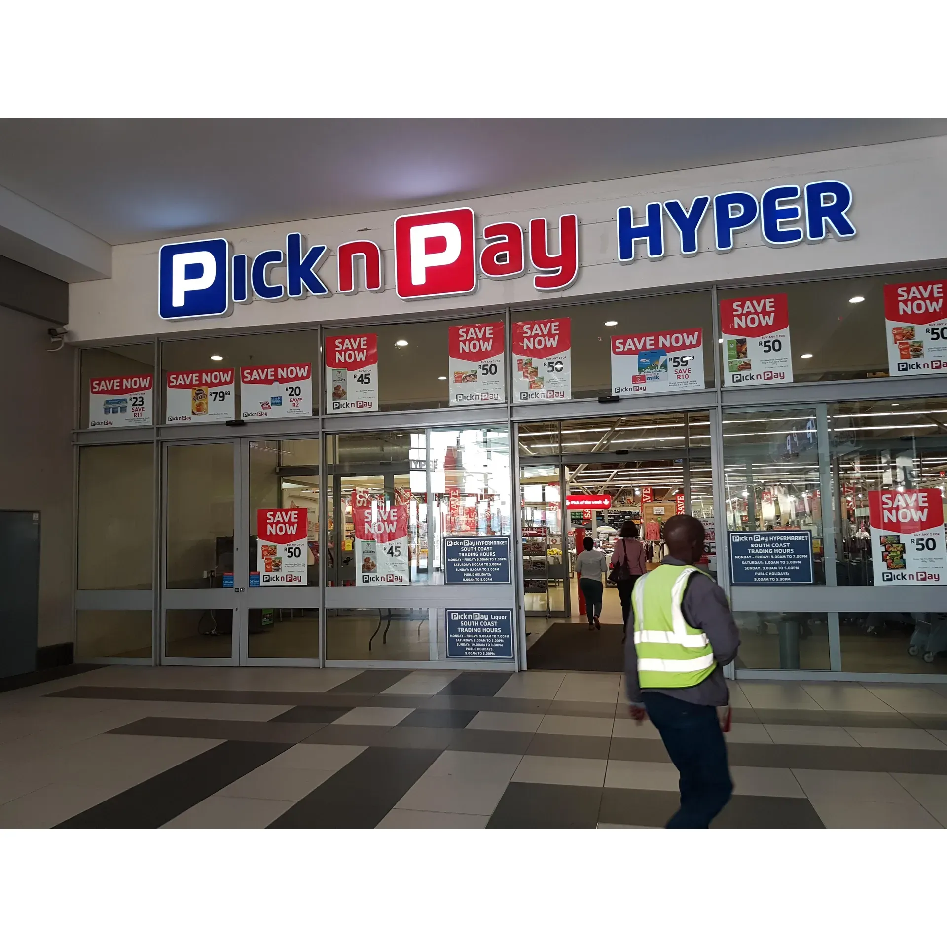 Pick n Pay Hyper South Coast shines as a beacon of customer satisfaction and efficient service in the retail landscape. Customers are regularly greeted by the professional and accommodating demeanors of the management team who go the extra mile to ensure a pleasurable shopping experience. Even in moments when a sought-after cheese special was unavailable, the proactive approach demonstrated by the management in assisting patrons sets a benchmark for exemplary customer service within the industry.

Adding a personal touch to the shopping adventure, staff members like Slondiwe make a lasting impression through their kindness, friendliness, and exceptional attention to customer care. Her actions, marked by honesty and a warm smile, underscore the store's commitment to integrity and service excellence.

The commitment to providing a top-notch retail experience is further exemplified by the sister store Arbor branch's personnel, such as Raymond, who receives special thanks from customers for their dedicated service. This level of customer appreciation serves as a testament to the Pick n Pay brand's broader ethos of customer care and community connection.

While Pick n Pay Hyper South Coast strives for constant improvement and customer satisfaction, it's the positive encounters and the hardworking team that become the hallmark of the shopping experience, setting Pick n Pay apart as a cherished destination for quality service and a friendly atmosphere. The store's dedication to its patrons and the community it serves heralds a retail environment where one can shop with confidence and ease. Description by ChatGPT.