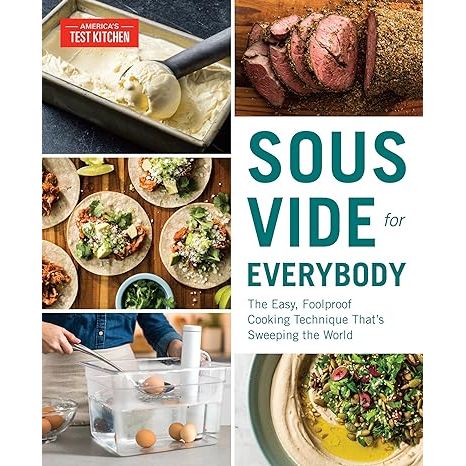 Dive into the culinary revolution with Sous Vide for Everybody, the essential guide from America's Test Kitchen that demystifies the art of sous vide cooking for home chefs everywhere. Experience the magic of sous vide, where food is vacuum-sealed and slow-cooked to perfection in a precise water bath. This user-friendly cookbook brings the sophistication of gourmet dining into your home with over 200 foolproof recipes that guarantee consistent, restaurant-grade results. From succulent meats to velvety custards, each dish is expertly crafted to elevate your cooking game with minimal fuss and maximum flavor.

Unlock the secrets of sous vide with a treasure trove of knowledge packed into Sous Vide for Everybody. Grasp the fundamentals and science behind this cutting-edge technique, and glean valuable insights on how to optimize your culinary creations. Whether craving a tender steak, delicate seafood, or a sweet finale with exquisite desserts, this comprehensive guide offers step-by-step instructions and professional tricks to harness the full potential of sous vide. Transform your kitchen into a culinary hotspot and impress your loved ones with meals that speak volumes of your newfound expertise.

Choose Sous Vide for Everybody as your go-to resource, courtesy of the trusted team at America's Test Kitchen. Ideal for novices and seasoned cooks alike, this book promises to expand your kitchen capabilities and palate. You're not just purchasing a cookbook; you're embracing a journey that promises to refine your cooking techniques and inspire you with the confidence to serve up gourmet dishes any day of the week. Embrace the sous vide movement and watch as your culinary skills blossom under the guidance of the experts at America's Test Japan Kitchen.