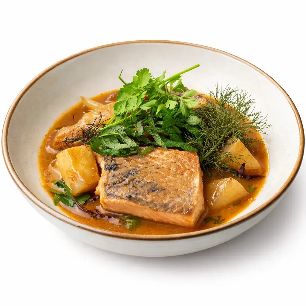 Fish Soups & Stews - Coastal fish broths, chowders, and one-pot suppers 