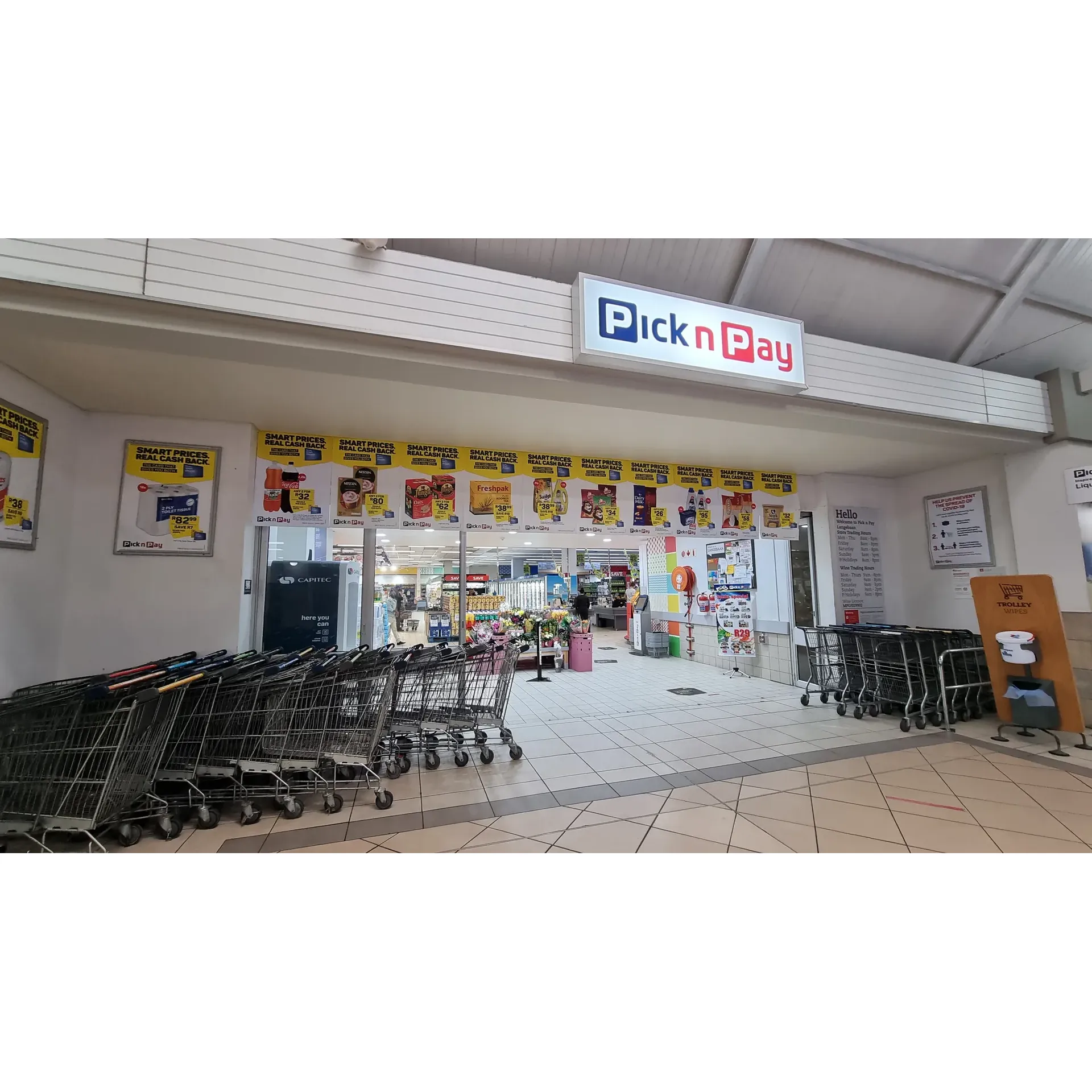 Pick n Pay Langebaan is a one-stop shopping destination offering a multitude of quality products and services. As a hub of activity, it stands out as a purveyor of good value, providing an array of merchandise at competitive prices. Customers can expect to be greeted by friendly and approachable staff, ready to assist with a smile and make each shopping experience pleasant and rewarding.

The store's commitment to freshness and quality is evident through its beautifully displayed food section, including a bakery that churns out fresh bread and a butcher offering premium cuts. The addition of a sushi counter has been a welcome enhancement to their already diverse selection, with patrons noting the sushi to be "very well prepared". Such culinary delights are a testament to the store's adaptability and focus on consumer trends.

The clean and organized environment augments the shopping delight, with regular specials adding to the charm of finding great deals. Pick n Pay Langebaan also demonstrates a commitment to customer loyalty, offering a smart shopper card that unlocks even more savings and discounts, much to the savvy shopper's delight.

Conveniently located for a quick stop to pick up essentials or to enjoy a more leisurely browse, it's positioned optimally for those who want to pair their shopping with a pleasant outing, underscored by the proximity to additional shops and scenic spots like the beach.

Maintaining high standards of COVID safety regulations, the store shows its dedication to customer welfare, ensuring a secure and comfortable environment for all.

As an integral part of the Langebaan community, this franchise consistently receives accolades for its vibrant management and honest staff, proving to be a true asset to the town. Visitors leave with their needs met and a sense of satisfaction, making Pick n Pay Langebaan a dependable and enjoyable place to shop. Description by ChatGPT.