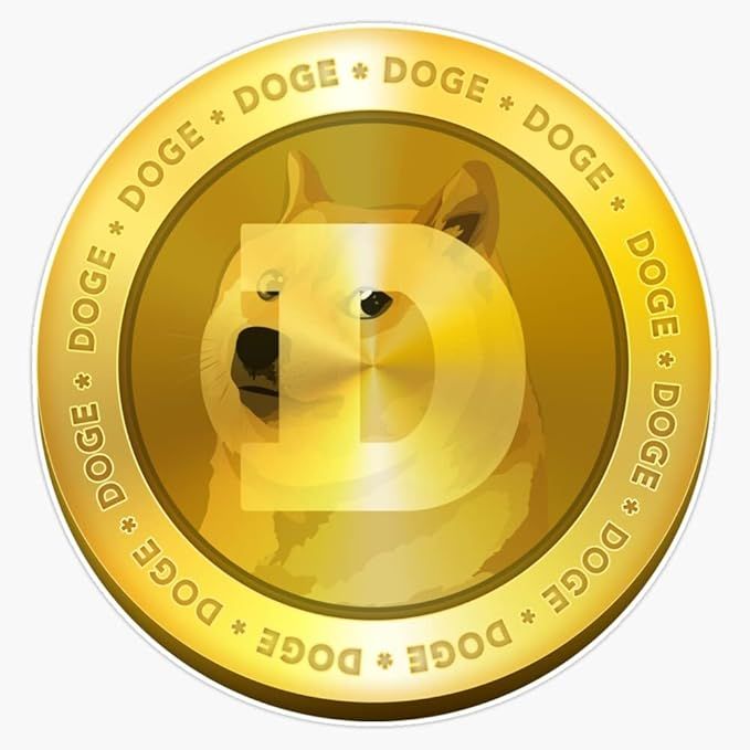 The Fancy Dogecoin Sticker Vinyl Bumper Sticker Decal is a 5-inch sticker featuring the popular Dogecoin cryptocurrency logo. Made from high-quality vinyl material, this sticker is durable and waterproof, making it suitable for outdoor use on vehicles, laptops, water bottles, and more.