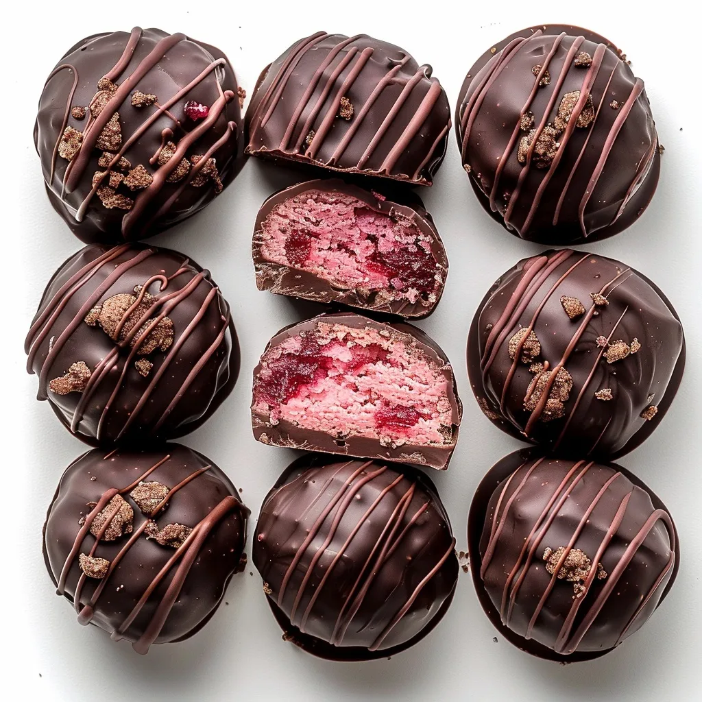 Indulge in these sweet, chewy Raspberry Ripe Protein Balls—a delightful and nutritious snack perfect for post-workout recovery. This recipe is vegan, refined sugar-free, and gluten-free, ensuring a health-conscious treat that doesn't compromise on flavor.