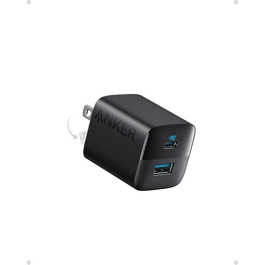 Experience lightning-fast charging with the Anker 323 Charger, designed for those who demand efficiency and reliability. Equipped with a USB-C Power Delivery port, this charger delivers a formidable 33W of power, ensuring your devices charge up to three times faster than standard alternatives.