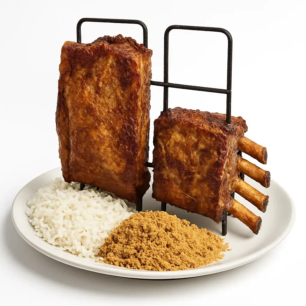 Experience the authentic taste of Brazilian cuisine with Churrasco Gaúcho, where beef ribs are slow-roasted over an open fire. This rustic method emphasizes the natural flavors of the meat, enhanced by the rich smokiness that only time and fire can impart.