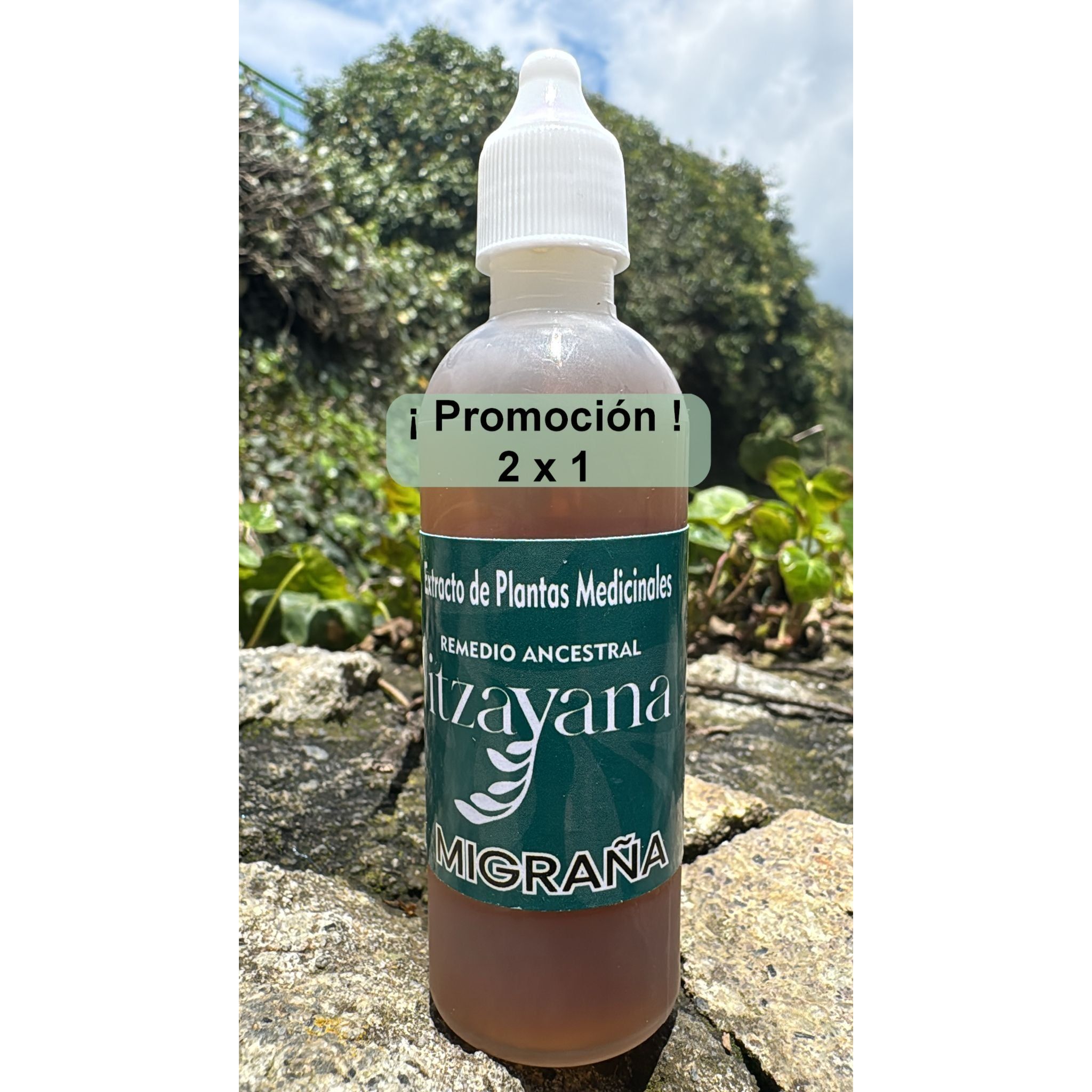 ITZAYANA - Migraine Tincture: Goodbye to Headaches in a Natural Way. Does your headache hurt at the thought of your headache? It's time for you to get to know the ITZAYANA-Migraine Tincture. This Mexican wonder is your perfect ally to combat those annoying hammer blows that make you feel like your brain is at an unwanted party.