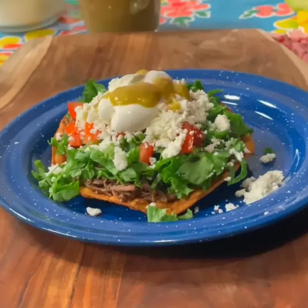 Mexican Style Tostada image