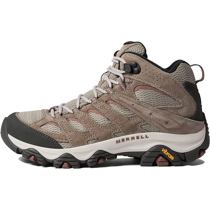 The Merrell Men's Moab 3 Mid Hiking Boot is a popular choice for outdoor enthusiasts looking for a durable and supportive boot. This boot features a mid-height design for added ankle support and stability while out on the trails.