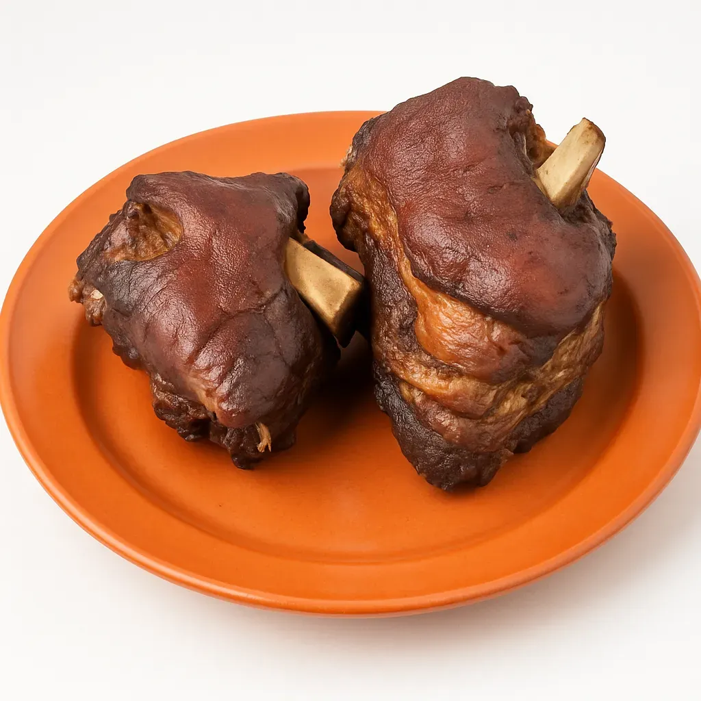 A sumptuous recipe for Brazilian-Style Eisbein, featuring tender pork hock with a crispy skin and aromatic spices, perfect for any occasion.