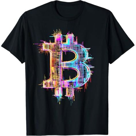 Bitcoin Logo Crypto Trader Investor Cryptocurrency BTC T-Shirt image