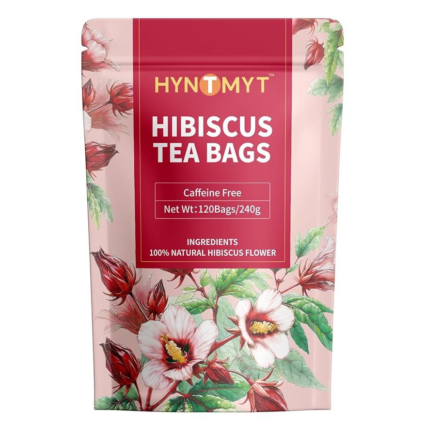 Indulge in the delightful taste and aroma of HYNTMYT hibiscus tea, made from premium hibiscus flowers for a refreshing and tarty flavor experience. This natural and pure tea is gluten-free, sugar-free, and caffeine-free, allowing you to enjoy a healthy beverage without any added flavors or artificial ingredients.