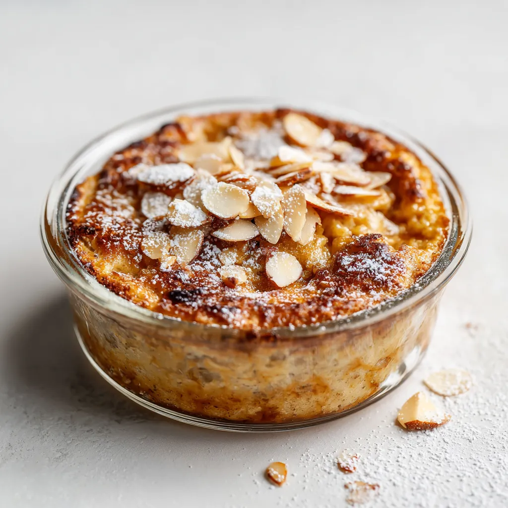 A delicious twist on breakfast featuring oats, bananas, and almond filling, cooked in an air fryer for a high-protein, high-fiber meal.