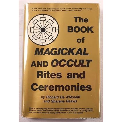 The book of magickal [sic] and occult rites and ceremonies image