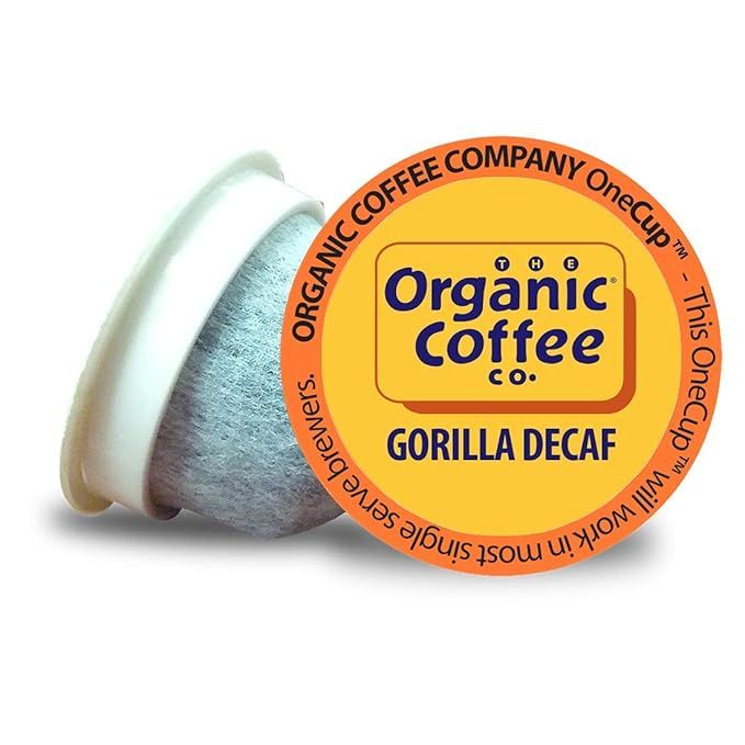 The Organic Coffee Co. Compostable Coffee Pods - Gorilla Decaf (12 Ct) are designed to provide a sustainable and eco-friendly coffee drinking experience. These pods are compatible with Keurig 2.0 machines, making them easy to use and convenient for those who have a Keurig at home or in the office.