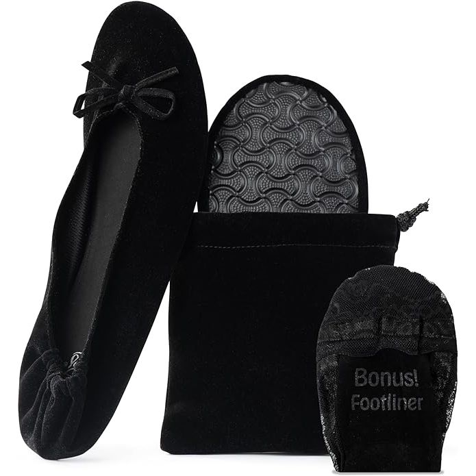 Silky Toes Women’s Velvet Foldable Ballet Flats are a stylish and comfortable option for women on the go. These flats are made from soft velvet material, providing a luxurious feel for your feet. They are designed to be foldable, making them convenient to store in your purse or travel bag.