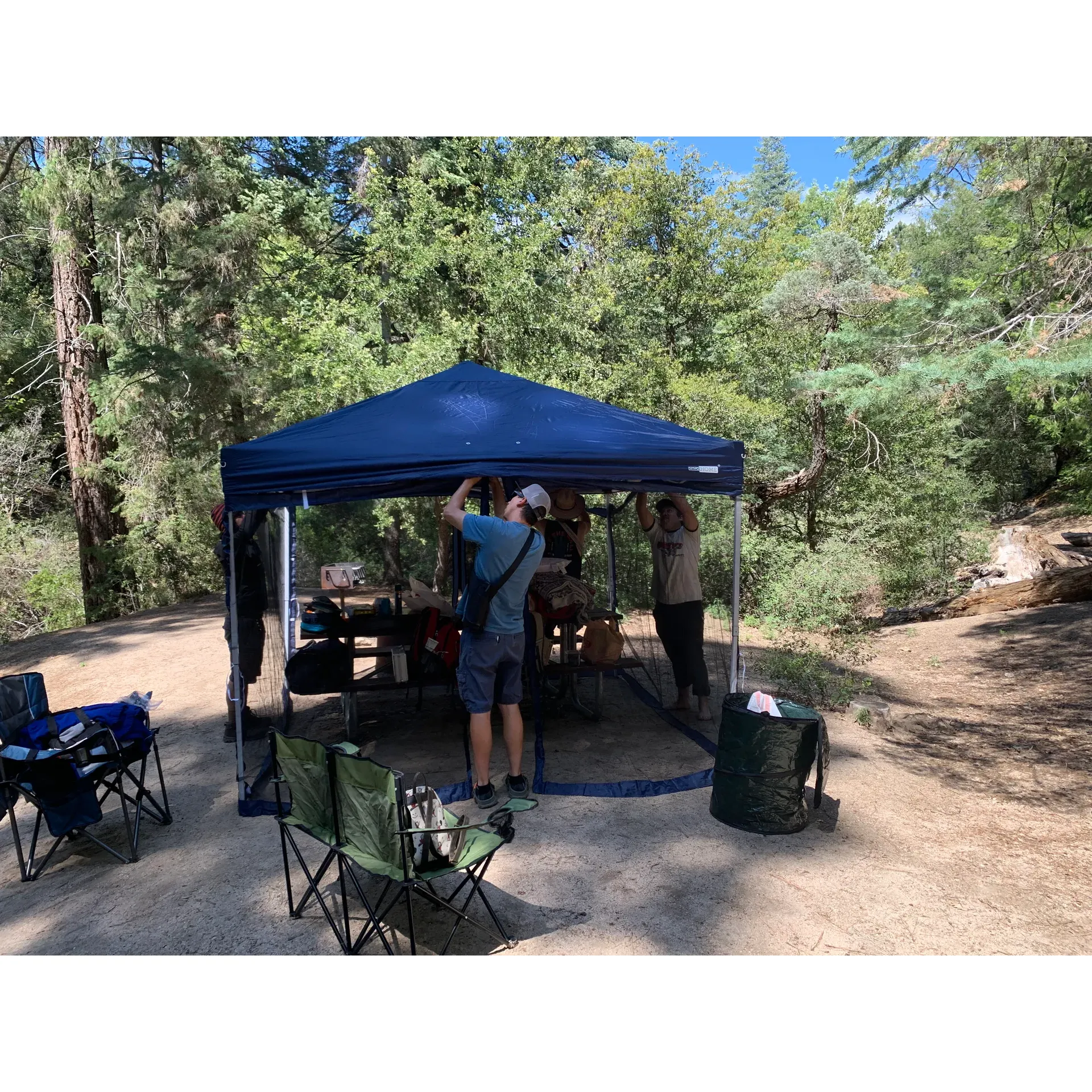 Fry Creek Campground is a delightful haven for outdoor enthusiasts seeking a serene getaway immersed in nature's beauty. Embraced by lush greenery, the grounds provide campers with an abundance of space and a labyrinth of trails perfect for exploration with a furry companion or a loved one. Guests frequently express their satisfaction with the ample availability of dog-friendly areas, allowing for a stress-free experience for pet owners.

One of the charms of this campground is its dedication to maintaining impeccable facilities, with particular praise for the pristine conditions of the washrooms, ensuring comfort and convenience for all visitors. Strategically located sites offer easy access to these amenities, with certain spots recommended for their proximity and gentle terrain leading to the facilities. 

Scenic routes leading to the campground set the tone for a picturesque adventure, whereby the surroundings transition from the day-to-day to an environment rich with natural splendor. Upon arrival, visitors find themselves encapsulated by an atmosphere that strikes a perfect balance between refreshing coolness and the gentle warmth of the sun, enhancing the mood for a delightful camping experience.

The campsites themselves are noted for their tidiness and are comfortably furnished with accessible water sources, adding to the practical aspects of outdoor living. Whether one opts for a tent or a larger setup, the campground is versatile enough to accommodate various types of camping styles. Majestic redwood trees tower overhead, providing generous shade and a magnificent setting for stargazing, an activity that receives accolades for the remarkable celestial displays it offers.

For those in pursuit of physical activity and scenic vistas, neighboring trails present ample opportunity to indulge in hiking. The vistas along these paths captivate and reward hikers with breathtaking views, further enhancing the Fry Creek Campground experience.

Overall, Fry Creek Campground emerges as an idyllic retreat for those yearning for a blend of recreational possibilities and tranquil natural beauty. It's a treasured spot that provides campers with opportunities to forge lasting memories beneath the open skies and alongside the wonders of nature. Description by ChatGPT.