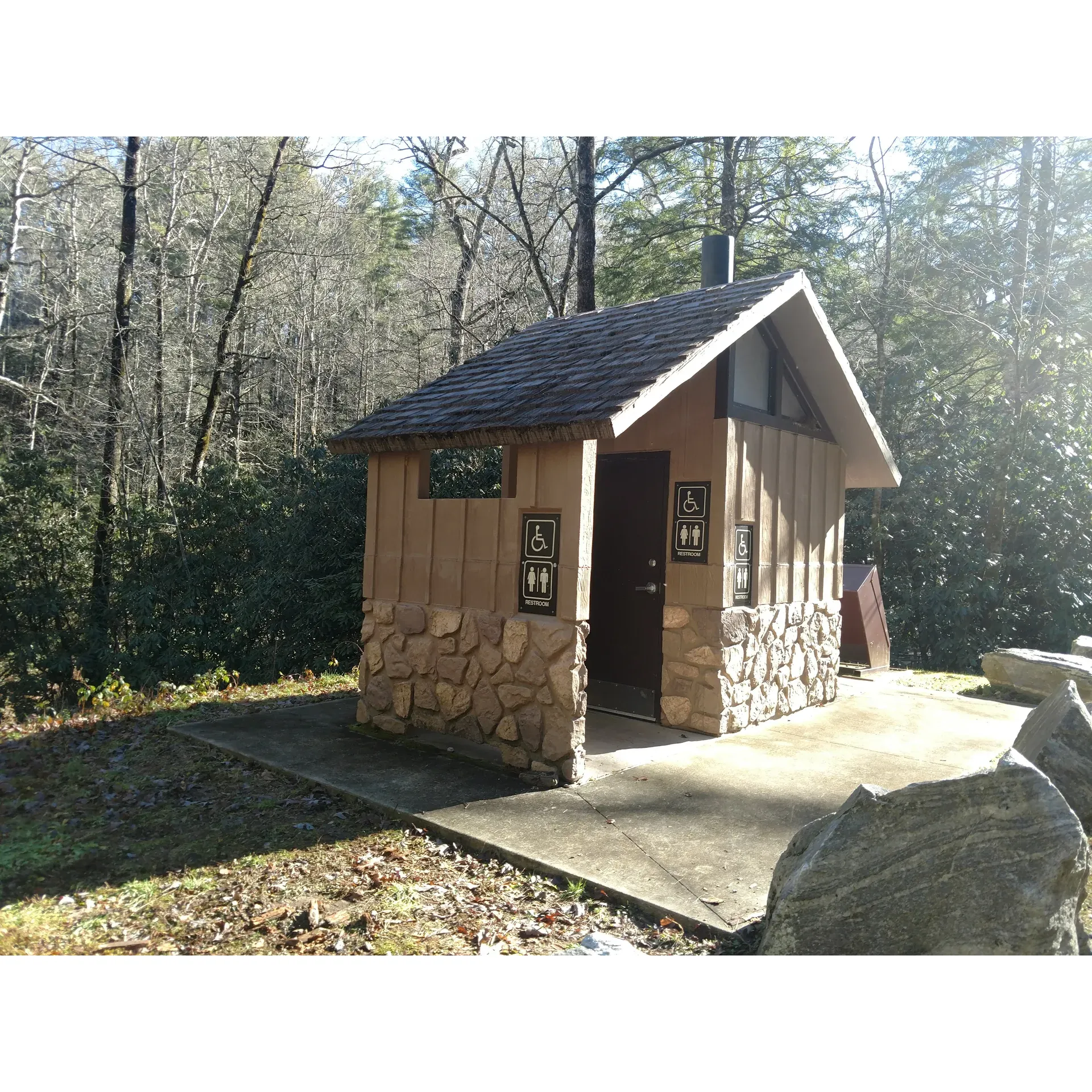 Discover the serene simplicity of outdoor accomodations at Ammons Branch Campground, an idyllic retreat for nature enthusiasts and adventure seekers alike. This charming facility offers a selection of four beautifully appointed campsites, each equipped with thoughtful amenities such as picnic tables and fire rings to enhance your wilderness experience.

At Ammons Branch Campground, guests can relax to the ambient sounds of the nearby creek, providing a soothing backdrop for an escape from the hustle and bustle of daily life. For those preferring a group setting, a spacious site is available to accommodate larger parties, including those with rooftop tents, ensuring a comfortable stay for all.

Safety and convenience are prioritized with well-maintained facilities including a pit toilet that is kept well-stocked, and the inclusion of bear-proof trash receptacles adds peace of mind to your stay. The presence of a friendly and knowledgeable Park Ranger offers an additional layer of comfort, ready to assist with any information that could enrich your stay.

The natural setting allows for connectivity even in the remote surroundings, with cell service available for those with Verizon, ensuring that you can stay in touch even while enjoying the seclusion.

Offering free-of-charge access to this slice of wilderness paradise, guests are invited to indulge in the tranquility of their surroundings, underscored by the gentle sights and sounds of nature's own design. Ammons Branch Campground is a haven waiting to be discovered, promising memories that will indeed last a lifetime. Description by ChatGPT.