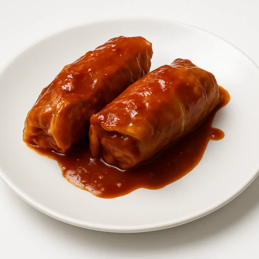 Discover the comforting flavors of Poland with this traditional Gołąbki recipe. These delicious cabbage rolls are filled with a savory mixture of minced meat and wrapped in tender cabbage leaves, all simmered in a rich tomato sauce.
