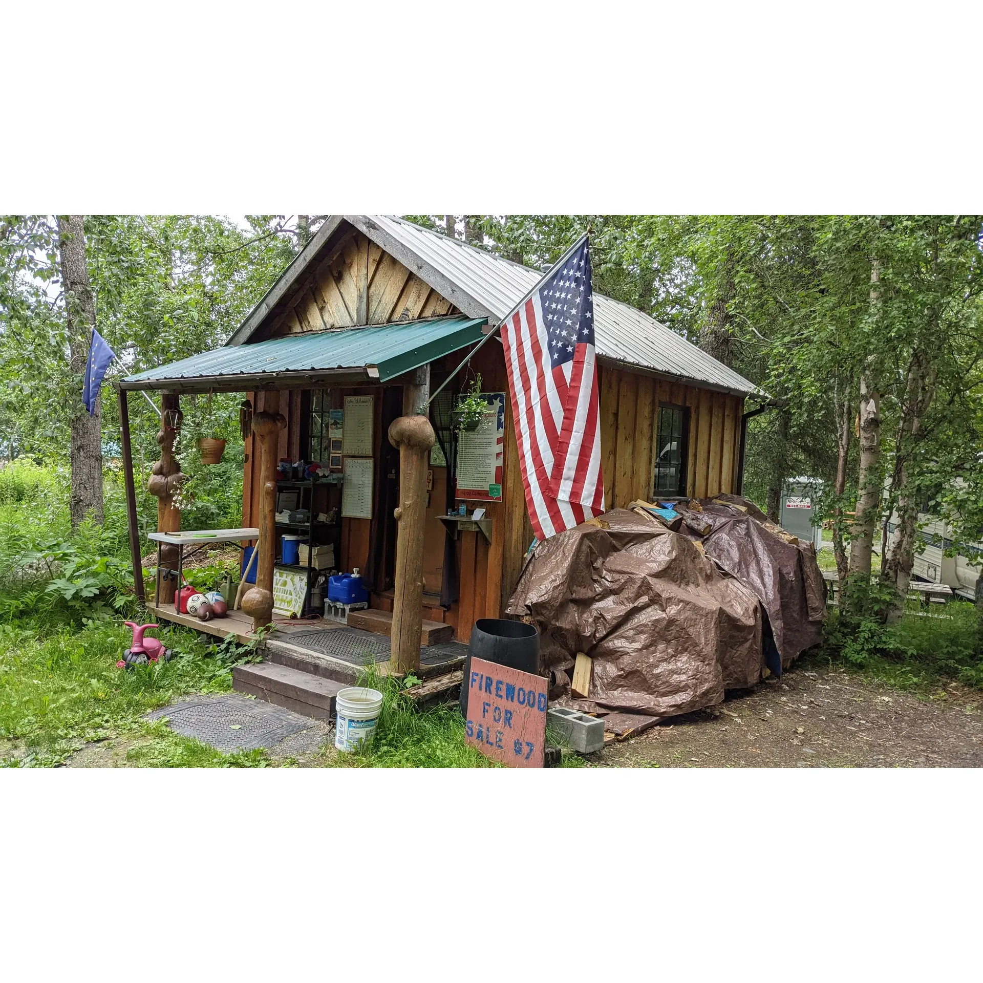 Moose Pass Campground is a serene outdoor haven offering an immersive nature experience by the lakeside. Embrace the opportunity to secure a pristine camping spot on a first-come, first-serve basis, providing an idyllic setting for both camping enthusiasts and day visitors seeking a tranquil picnic by the water's edge. Visitors consistently admire the impeccably maintained campground, highlighting its pristine outhouses, which contribute to a comfortable and clean environment.

Guests frequently express their delight with the tranquil atmosphere, complemented by a picturesque creek adorned with log bridges, which adds to the campground's rustic charm. The site is further embellished with abundant trees and well-arranged fire pits that elevate the camping experience. For added convenience, electricity is available, ensuring that your stay is as comfortable as it is enjoyable. 

While embracing the simplicity of the great outdoors, Moose Pass Campground is just a stone's throw away from the local community, ensuring easy access to additional amenities. The campground is appreciated for its thoughtful touches, such as hand sanitizer in the facilities, adding to the considerate provisions for guest comfort. 

Pride in the high level of upkeep is evident, with visitors often eager to return to this peaceful retreat where the beauty of the Alaskan wilderness can be fully appreciated. The combination of the campground's natural beauty, the commitment to cleanliness, and the basic amenities provided makes Moose Pass Campground an exceptional choice for your next outdoor adventure. Description by ChatGPT.