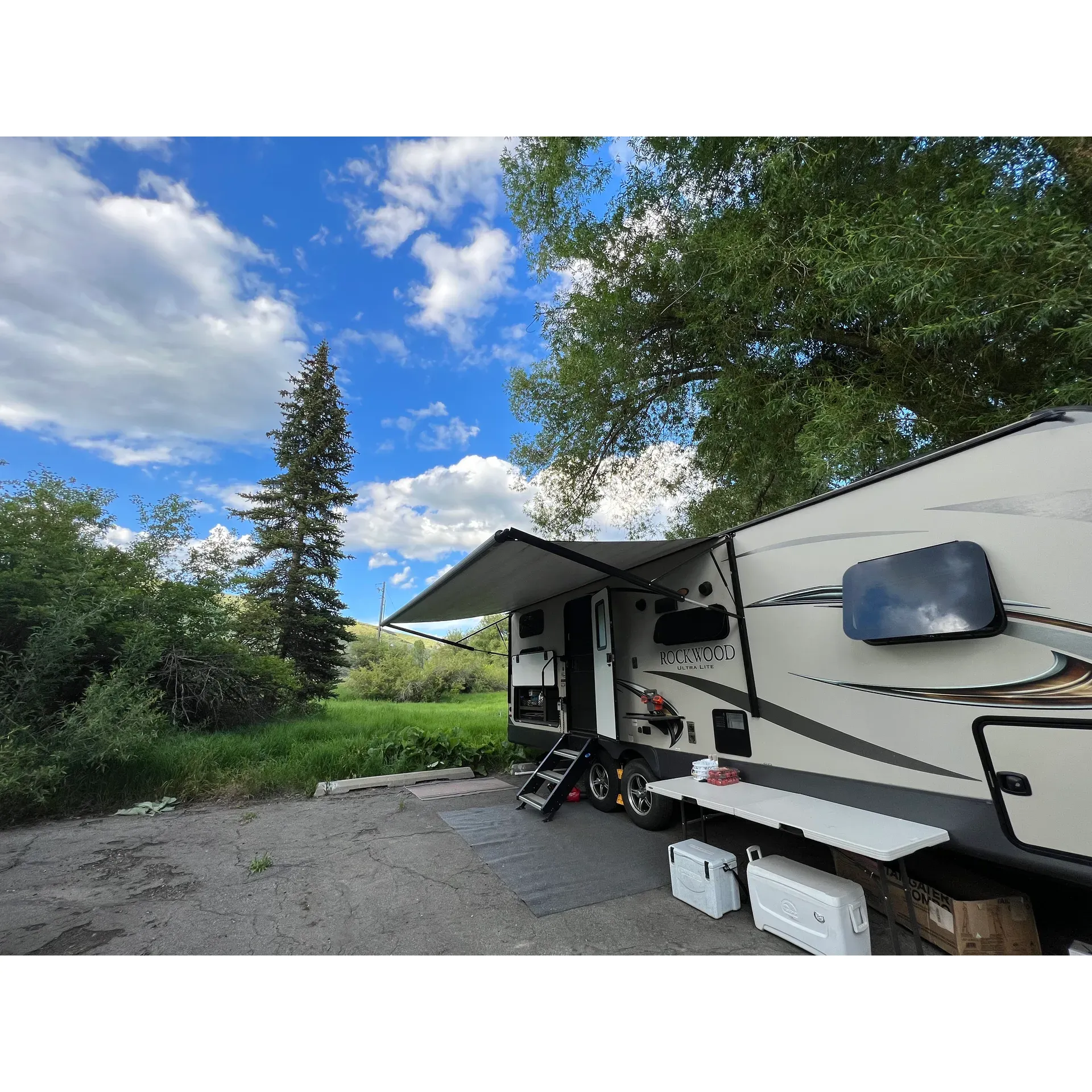 Perception Park Campground offers an enchanting outdoor experience, capturing the essence of wilderness escapades while providing the comforts of a welcoming community. It is situated a short drive from a sprawling reservoir, providing an ideal spot for kayaking, swimming, and engaging with the tranquility of the water.

Fringed by a picturesque stream, the campground is a paradise for anglers and those who cherish the simple pleasure of a refreshing dip in natural waters. As the sun sets, the campground transforms into an astronomical theater, offering a breathtaking display of countless stars shimmering in the night sky—a stargazer's delight.

Guest encounters with the camp host, Todd, highlight the exceptional level of warmth and service offered at Perception Park. His friendly demeanor and eagerness to make your stay memorable add a personal touch to the camping experience. Whether returning visitors or first-time guests, the hospitality of camp hosts like Sunny, Sonny, and Debby remains a cornerstone of the campground's charm, with their helpful attitudes and willingness to go above and beyond, even in inclement weather.

Perception Park is not just a destination but a tradition for many, with families and groups looking forward to its natural allure and the chance to create lifelong memories. Cycling enthusiasts will find joy on the bike trails, and the proximity to the river ensures that every camper has the beauty of nature at their doorstep.

Clean and spacious spots offer the perfect setting for tents and RVs alike, ensuring every group finds its cozy corner amidst the sylvan surroundings. The camp philosophy centers around providing a serene and hospitable environment, ensuring that each visit is filled with moments of joy, relaxation, and a deep connection with the great outdoors. Description by ChatGPT.