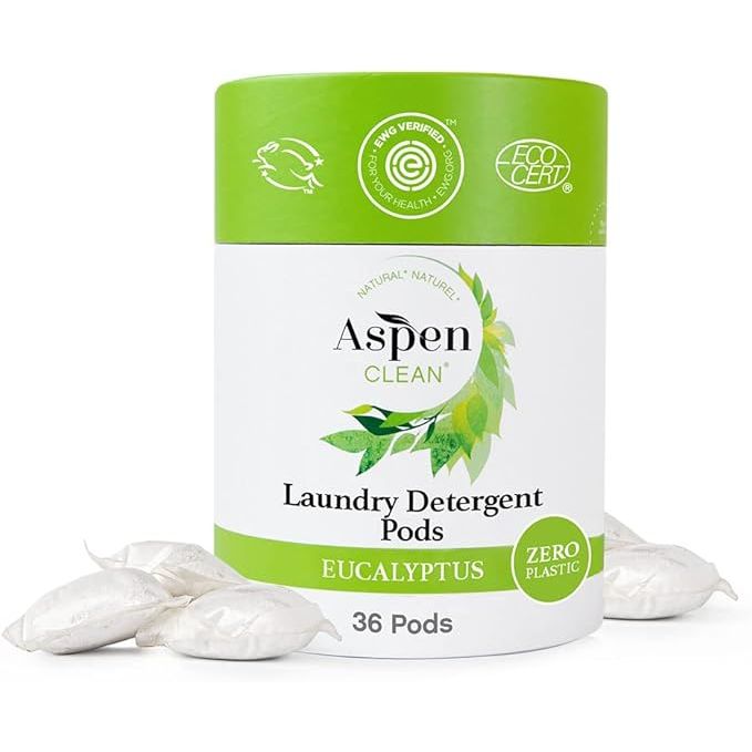 AspenClean has introduced their new Eucalyptus Laundry Pods, featuring a new and improved packaging design. The pods come in a pack of 36 and offer a convenient and mess-free way to do laundry. Made with zero plastic, these laundry pods are eco-friendly and sustainable.