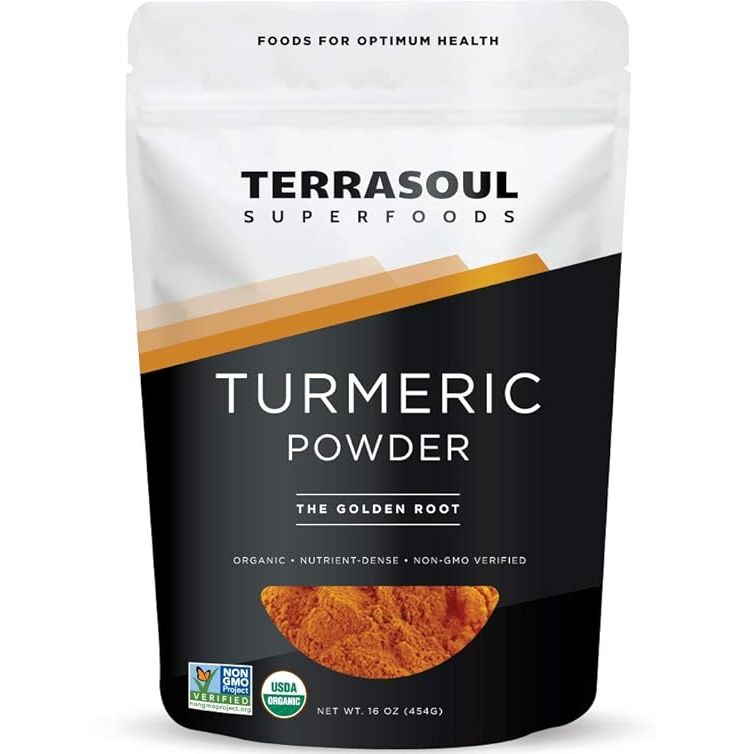 Terrasoul Superfoods Organic Turmeric Powder is a 16 oz container that is packed with the benefits of curcumin, a powerful compound known for its anti-inflammatory properties. This turmeric powder is lab-tested for purity, ensuring that you are getting a high-quality product that is free from contaminants.