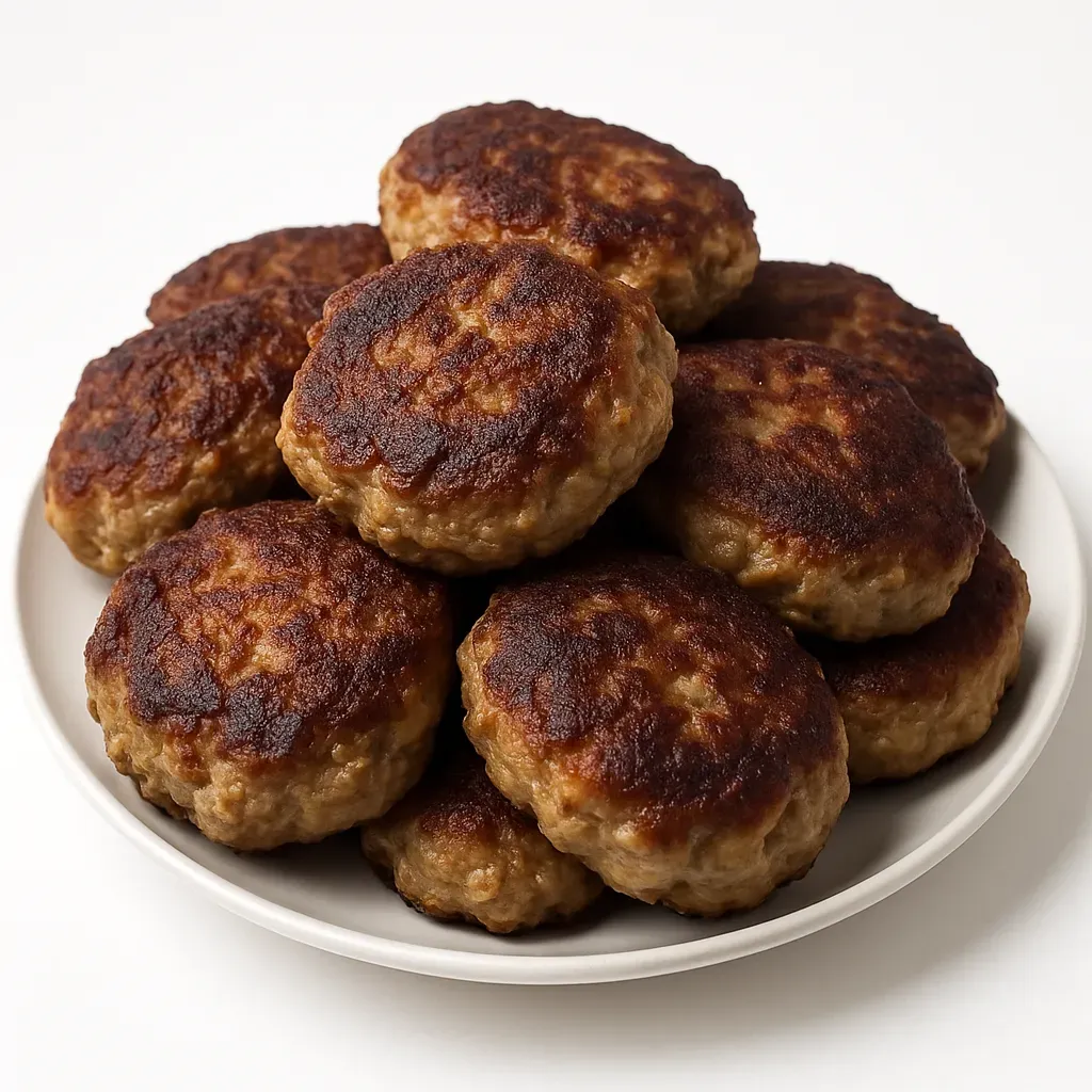 Classic Danish pan-fried meatballs that are rich in flavor and have a comforting texture, making them a perfect centerpiece for any meal.