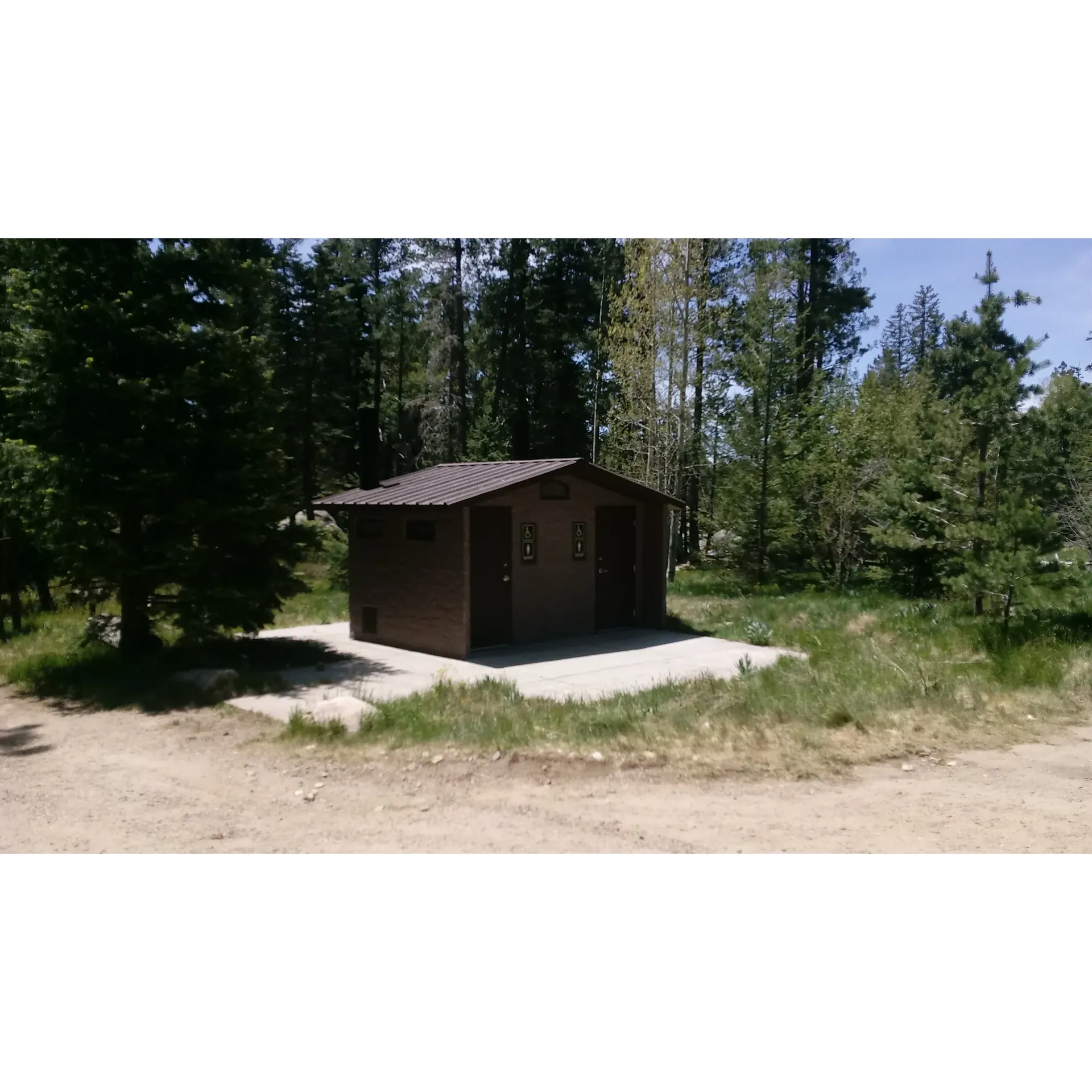 Soldier Creek Campground is an outdoor enthusiast's delight, offering well-maintained camping sites that are a breeze to access straight from the main road. Clear signage guides visitors to generously sized sites, ample for a mid-size trailer, complete with sturdy picnic tables and benches crafted from solid concrete, perfect for dining al fresco or gathering around with loved ones.

Adventure beckons with fantastic granite rocks dotted throughout the grounds, providing a natural playground that is a hit among both young explorers and seasoned climbers. The immaculate bear-proof garbage cans enhance the camping experience by keeping the site clean and wildlife at bay.

Encircled by the serene sounds of a nearby stream, the campground brings nature's melody to the doorstep of each camper. For those seeking adventure, a hiking trail beckons directly south, leading to the awe-inspiring ice caves easily accessible for explorers of all levels. The discovery awaits just a stone's throw off the main trail, offering an experience that requires no climbing gear for the first cave.

The verdant canopy of mature conifer and quaking aspen trees envelopes the campground, providing abundant shade and a cool retreat. Despite the proximity of natural changes, the campground stands proud, having retained its unspoiled charm.

Whether you're looking for a solitary mid-week escape or an intimate weekend getaway, Soldier Creek Campground's quiet allure is evident, with some nights offering a peaceful solitude that is hard to find. Every campsite is unique, some offering drier ground perfect for tent pitching, while others come equipped with bear-proof storage containers for added peace of mind.

Perceived by many as one of the favorite go-to spots, the campground boasts flat sites that cater to both tents and RVs, surrounded by huge boulders that spell endless fun for children. The campsite's cool weather is a welcome escape from the heat, and the clean outhouses are a nod to the site's commitment to a pleasant stay.

For over three decades, Soldier Creek Campground has been a cherished destination, commemorated by families as an integral part of tradition and memory-making. Its enduring beauty and array of natural wonders continue to attract those who seek a tranquil retreat and a touch of adventure amidst the splendor of nature. Description by ChatGPT.