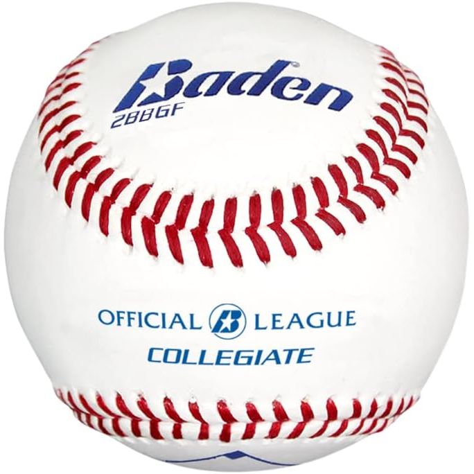 The Baden Official Leather Baseballs - 2BBG (Dozen) are high-quality baseballs designed for professional and amateur players alike. These balls are made with premium full-grain leather, providing excellent durability and a superior feel on the field.