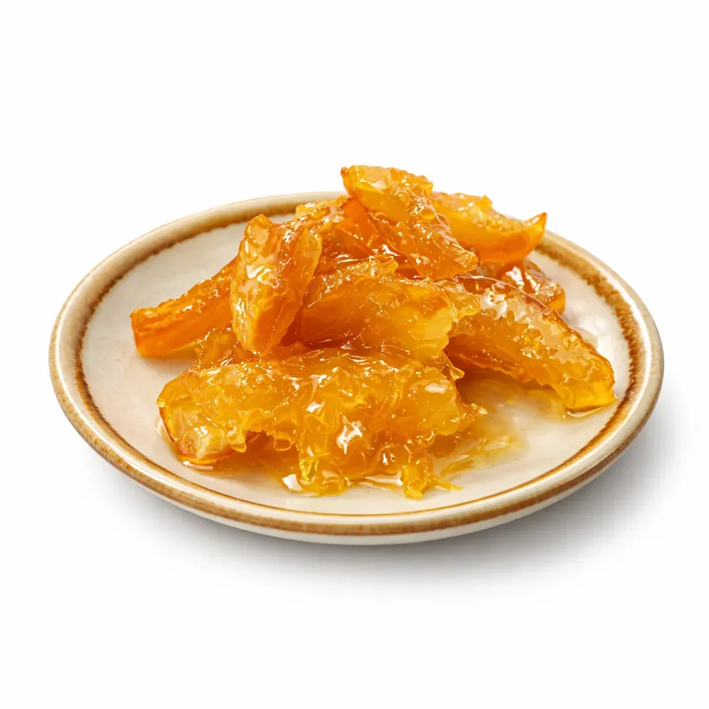 A delightful preserve made with whole oranges, this traditional Greek Spoon Sweet is a perfect accompaniment to coffee or yogurt, showcasing the vibrant flavors of Greece.
