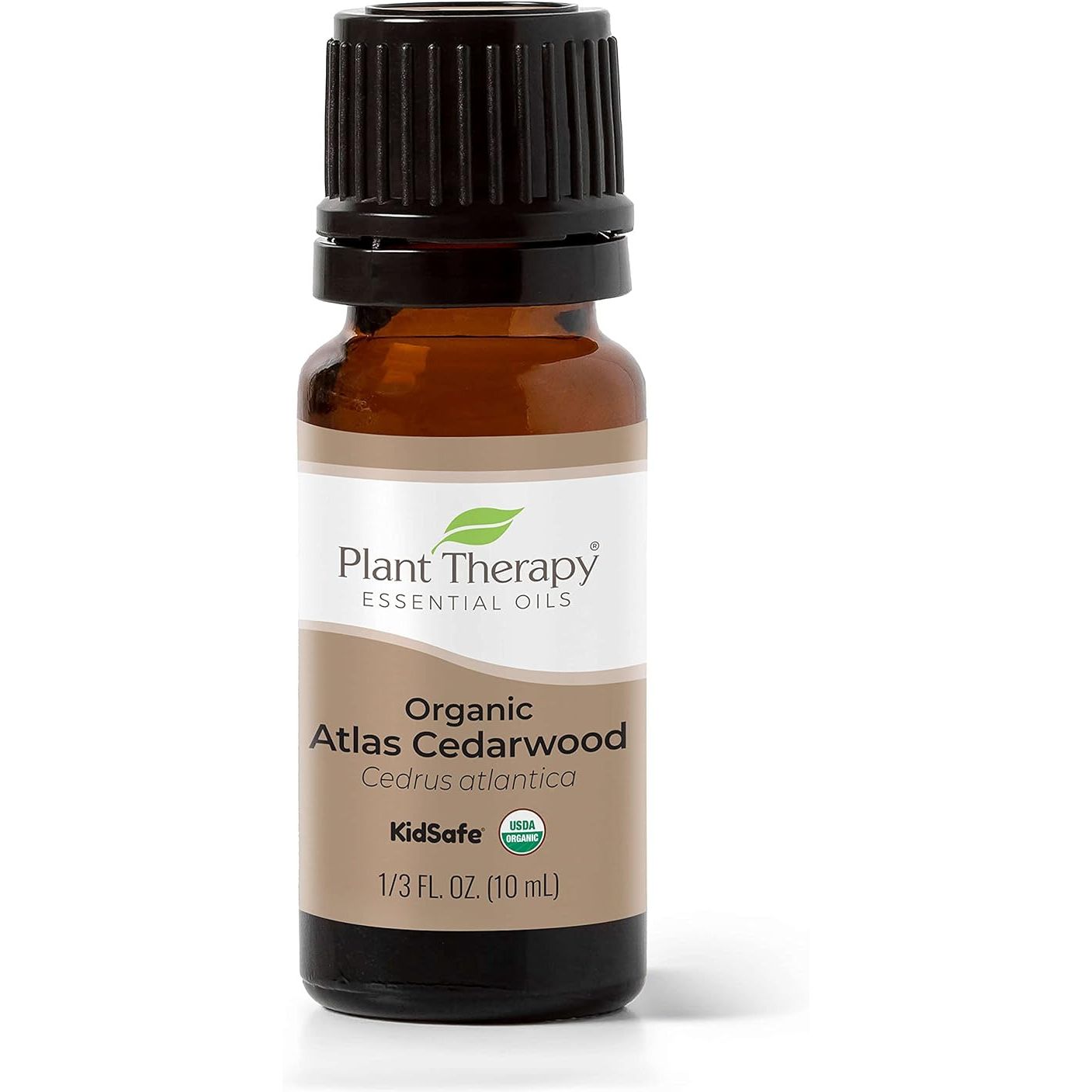 Plant Therapy Organic Atlas Cedarwood Essential Oil is a 100% pure, USDA certified organic oil that is undiluted and free from any additives or fillers. This essential oil is sourced from the Cedrus atlantica tree in Morocco, known for its rich, sweet, woody aroma.