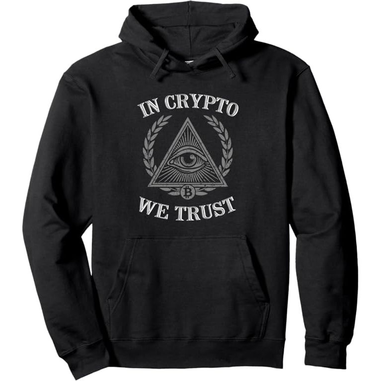 The In Crypto We Trust Hoodie is a popular clothing item among cryptocurrency enthusiasts, specifically those who are passionate about Bitcoin. The hoodie features the phrase "In Crypto We Trust" printed on the front, highlighting the faith and trust that many investors have in the digital currency market.