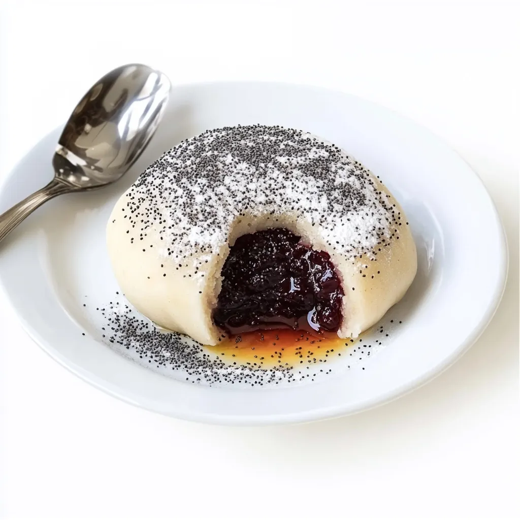 Germknödel is a traditional Austrian dessert that is popular in the Alpine regions, particularly served after a day of skiing. This delightful treat consists of fluffy, steamed yeast dumplings that have a sweet and tangy plum jam center.