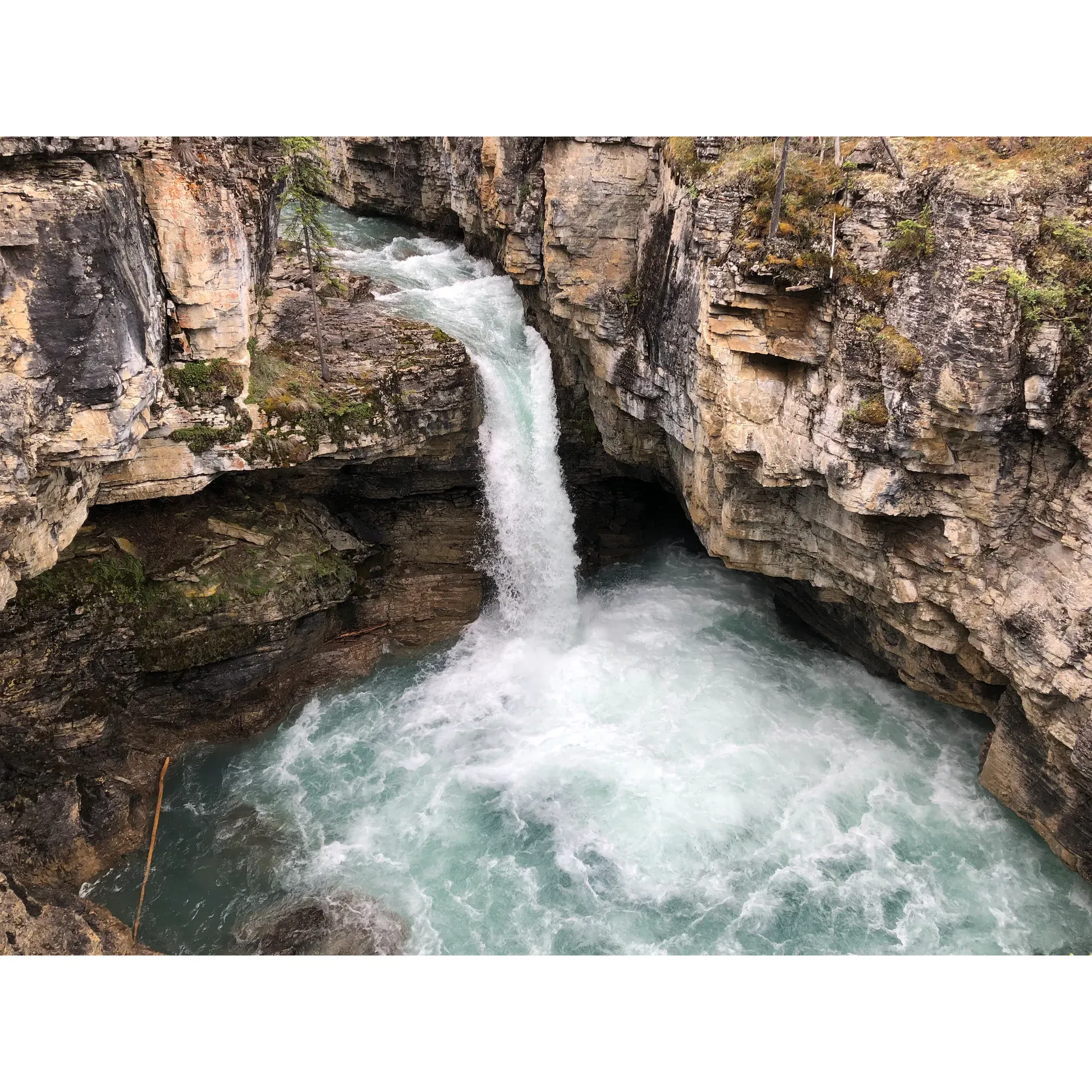 Discover the hidden gem of Stanley Falls, a picturesque series of cascading waters that promise an unforgettable outdoor experience. This charming destination offers an array of enchanting smaller falls that lead to the grand finale: the majestic Stanley Falls. Visitors are consistently captivated by the sheer beauty of this natural wonder, often declaring it the highlight of their Alberta adventure.

Embark on a beautiful hike where each step rewards you with yet another breathtaking view. The terrain, considered moderate in difficulty, is ideal for those who enjoy a bit of a challenge without being overwhelmed. Along the way, you'll encounter serene whirlpools that add to the tranquil ambiance of your journey through stunning landscapes.

While the starting point might be unassuming, with a small pullout parking area, it's the perfect prelude to an adventure that grows increasingly awe-inspiring with every kilometer. Continuing past Stanley Falls for an additional 2+km, intrepid hikers are treated to even larger, magnificent waterfalls that await their discovery. 

Stanley Falls is not just a hiking trip; it's an experience that engages and invigorates all your senses. Remember to bring your hiking poles for added stability and safety as you traverse this natural paradise. It’s an ideal excursion for adults and older teens, making for an exceptional journey through one of nature’s most beautifully kept secrets.

Whether you're looking for an invigorating solo journey, a romantic escape, or an exciting adventure with friends, Stanley Falls is sure to leave a lasting impression, beckoning nature lovers and outdoor enthusiasts alike to soak in its splendor. Description by ChatGPT.