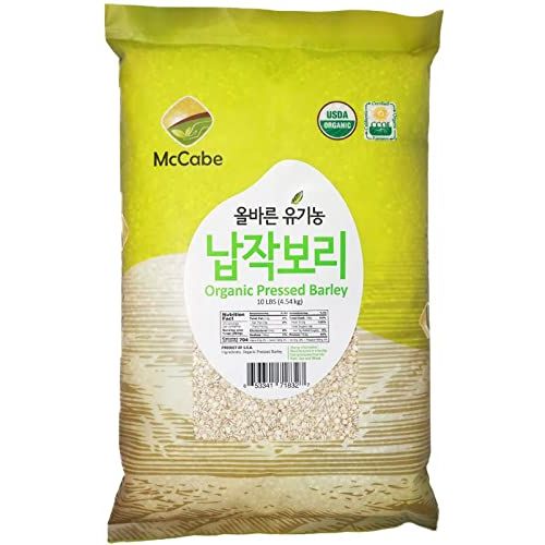 McCabe Organic Pressed Barley is a high-quality whole grain rolled barley product that is USDA and CCOF certified, ensuring that it meets the strict organic farming standards. It is made in the USA, specifically in California, using only the finest organic barley grains.