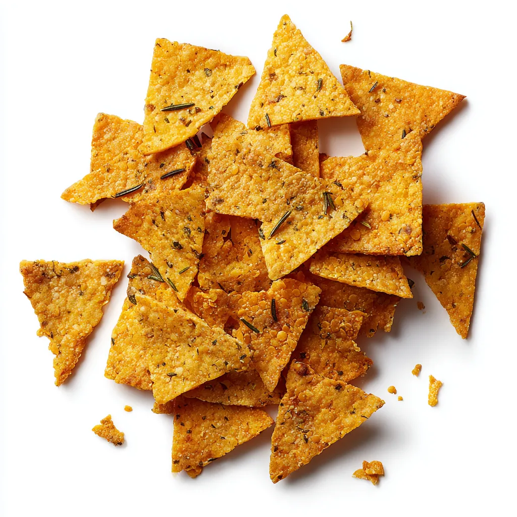 These Crispy High Protein Lentil Chips are an irresistible plant-based snack, perfect for those who crave a healthy and satisfying treat.